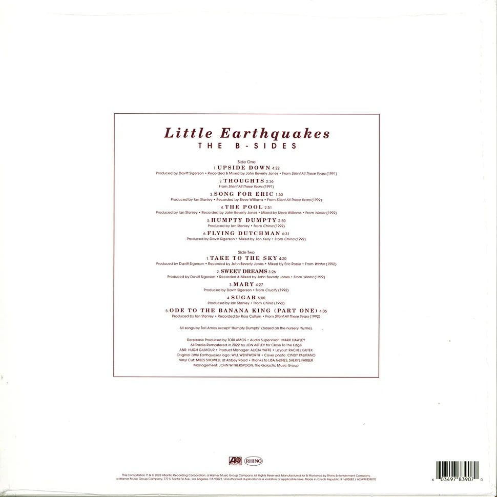 Tori Amos - Little Earthquakes B-Sides And Rarities Record Store Day 2023 Black Vinyl Edition