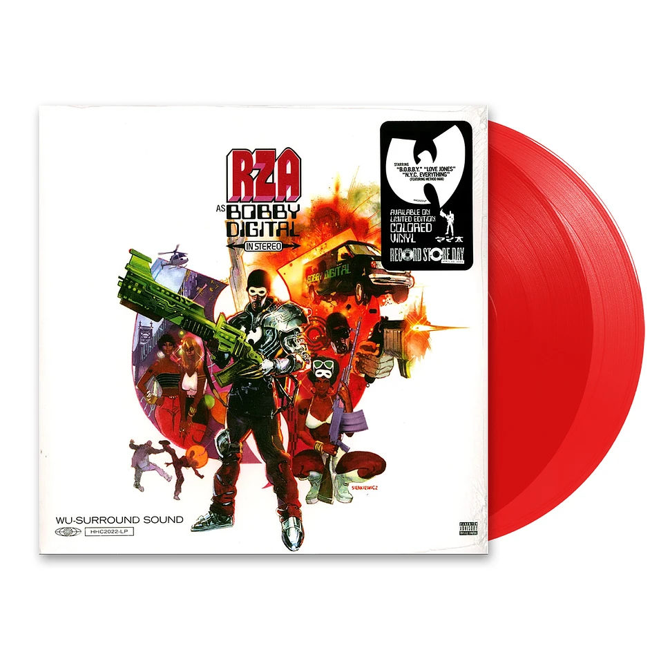 RZA - Bobby Digital In Stereo Translucent Red Vinyl Record Store
