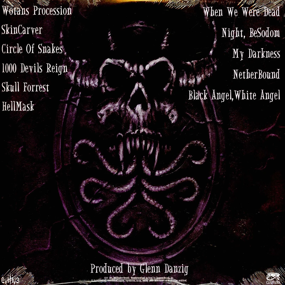 Danzig - Circle Of Snakes Black & Purple Haze Vinyl Edition