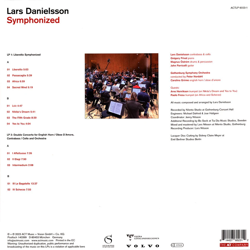 Lars Danielsson - Symphonized