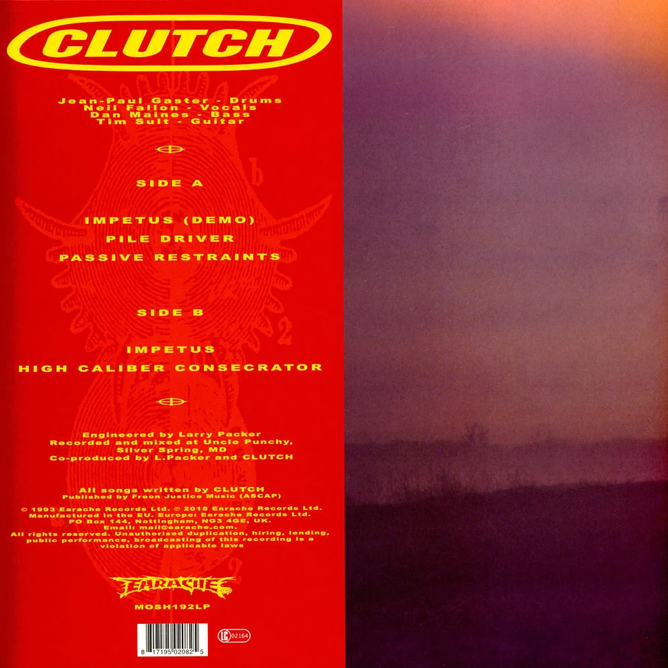 Clutch - Impetus 25th Anniversary Record Store Day 2023 White Vinyl Edition