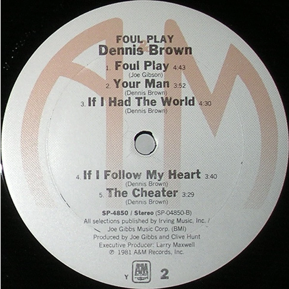 Dennis Brown - Foul Play
