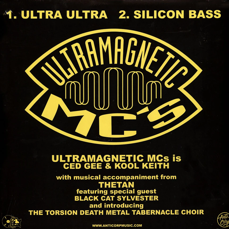 Ultramagnetic MC's - Ultra Ultra / Silicon Bass Record Store Day 2023 Blue Vinyl Edition