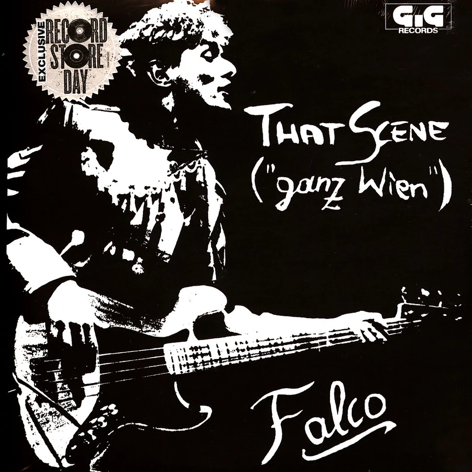 Falco - Ganz Wien / That Scene Record Store Day 2023 Black Vinyl Edition