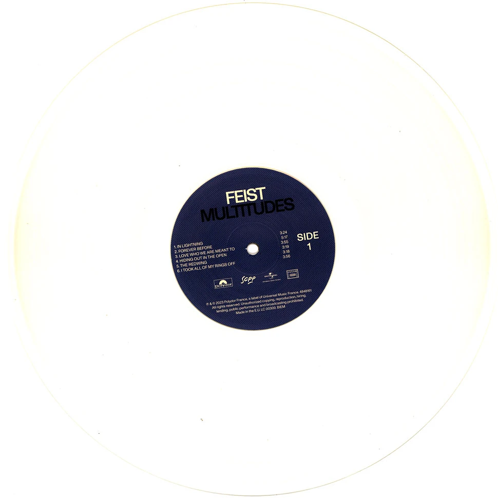 Feist - Multitudes Indie Exclusive Transparent Vinyl Edition