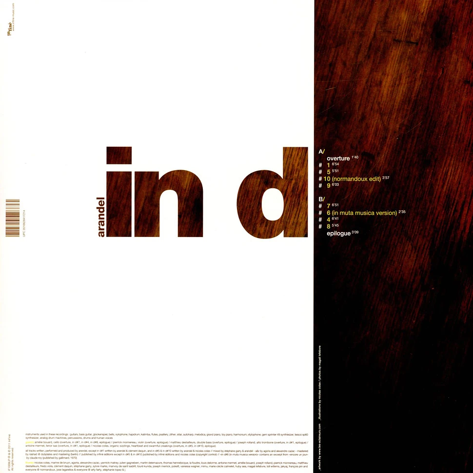 Arandel - In D Golden Vinyl Edition