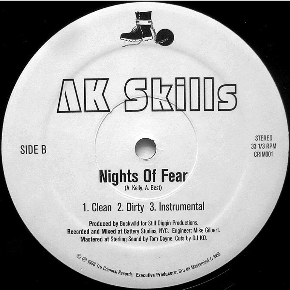 AK Skills - Check Tha Flava / Nights Of Fear