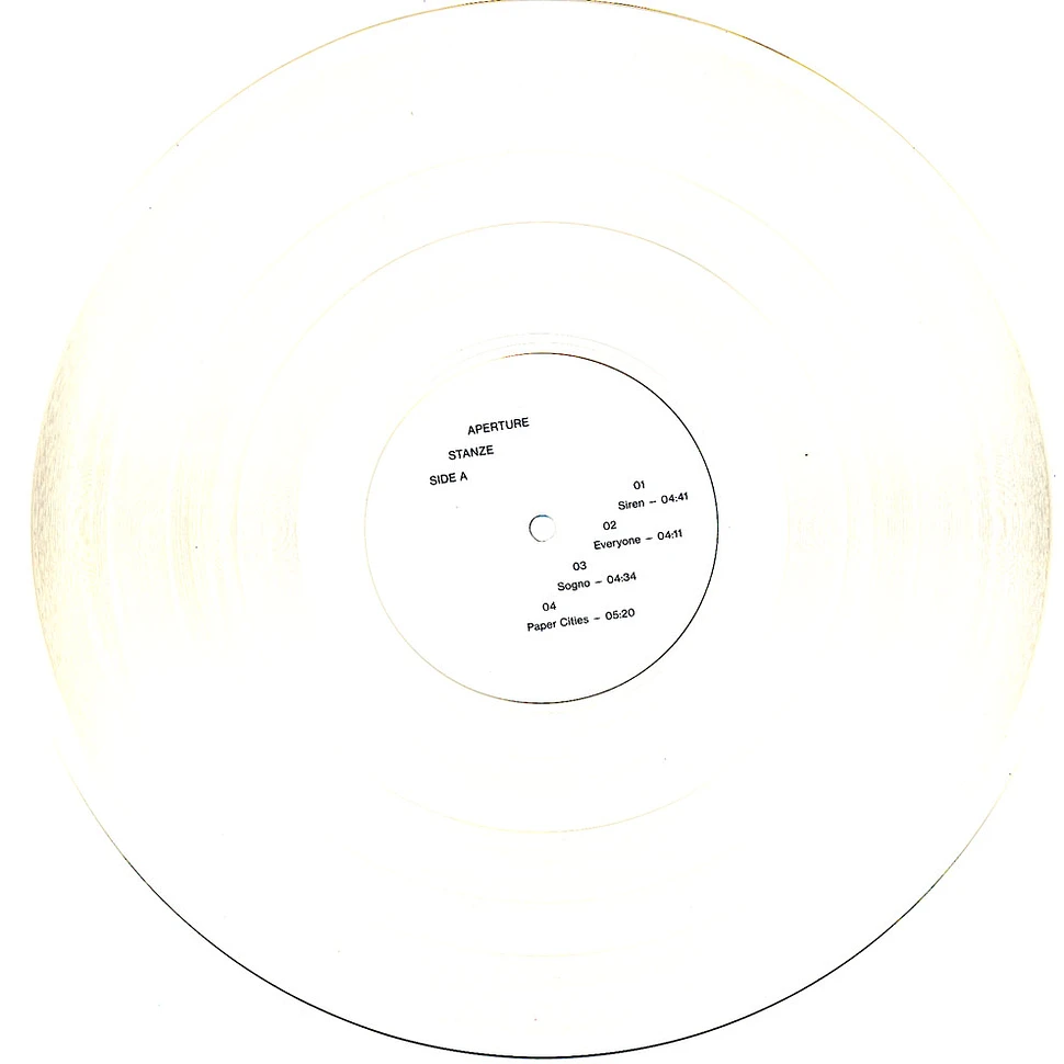 Aperture - Stanze Clear Vinyl Edtion