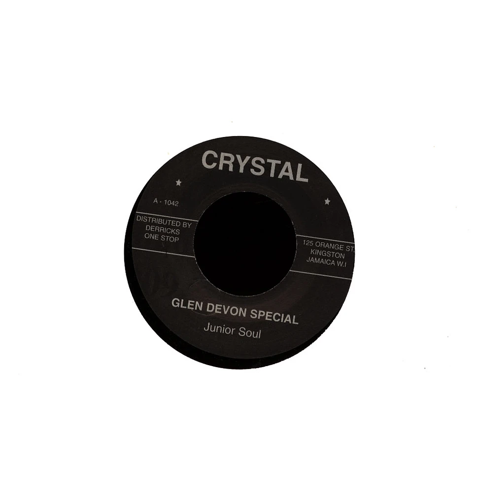 Junior Soul / Roland Alphonso & Beverleys All Stars - Glen Devon Special / Peace And Love