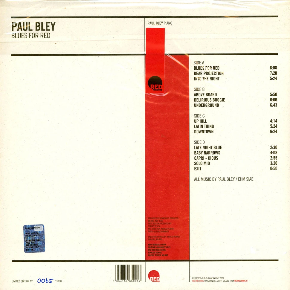 Paul Bley - Blues For Red