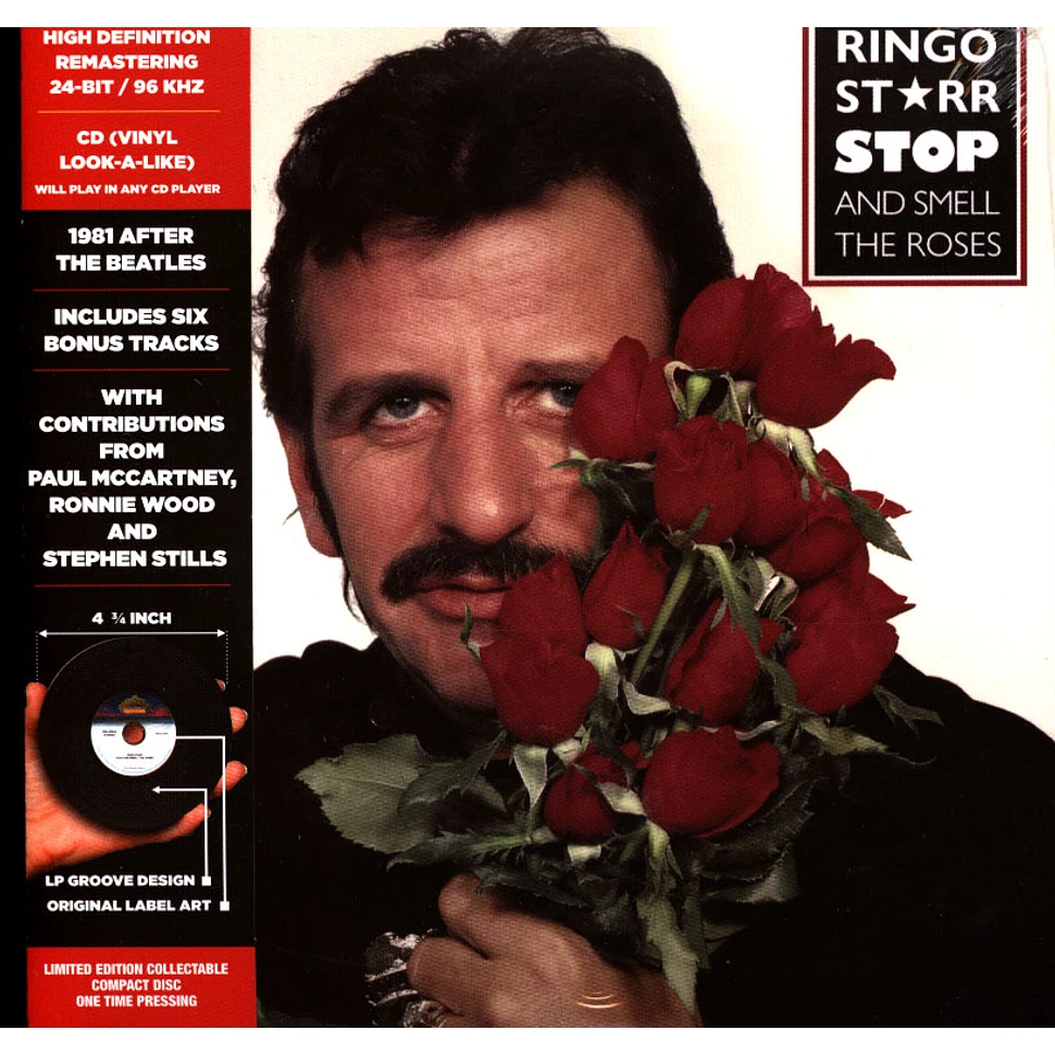 Ringo Starr Stop And Smell The Roses Record Store Day 2023 Edition Cd 1981 Us Reissue 