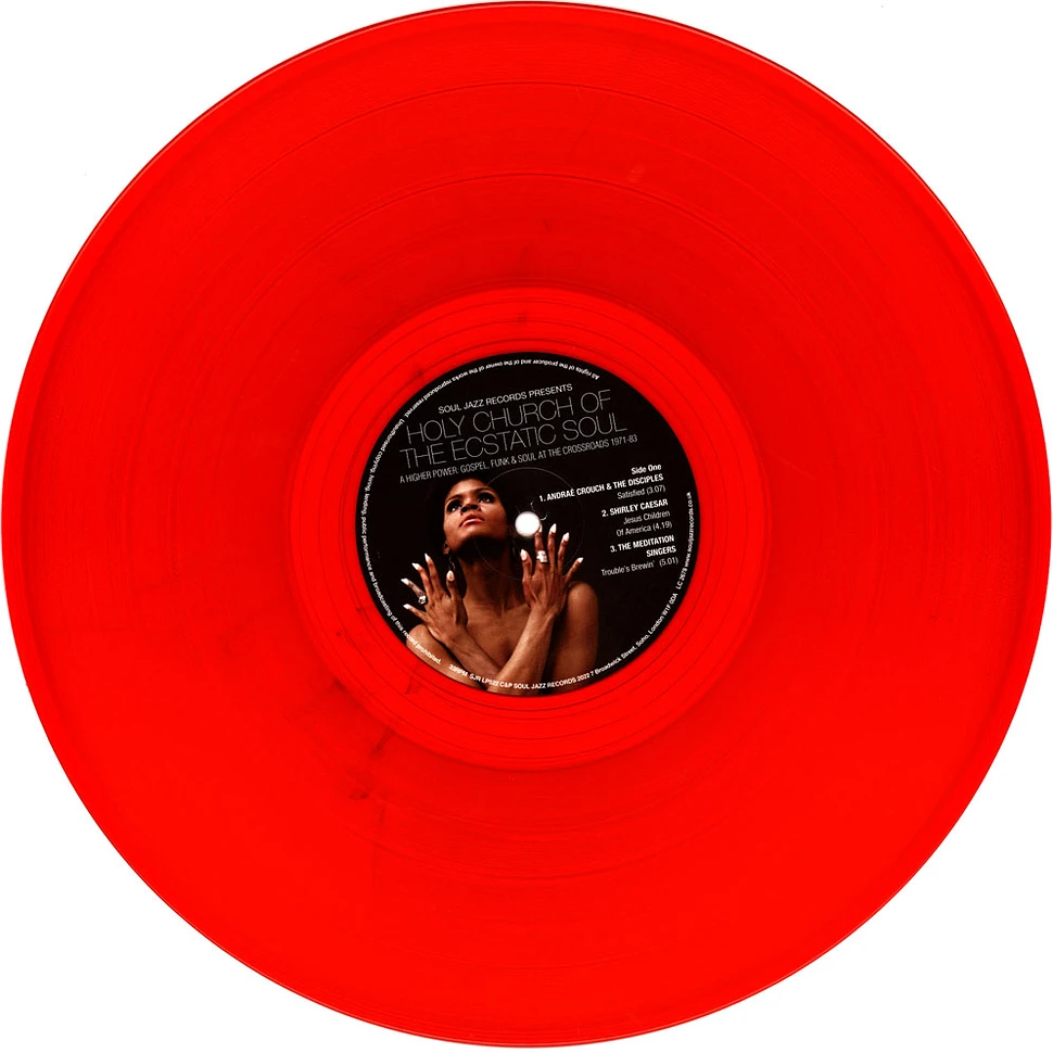 Soul Jazz Records presents - Holy Church: Gospel, Funk & Soul 1971-83 Record Store Day 2023 Red Vinyl Edition