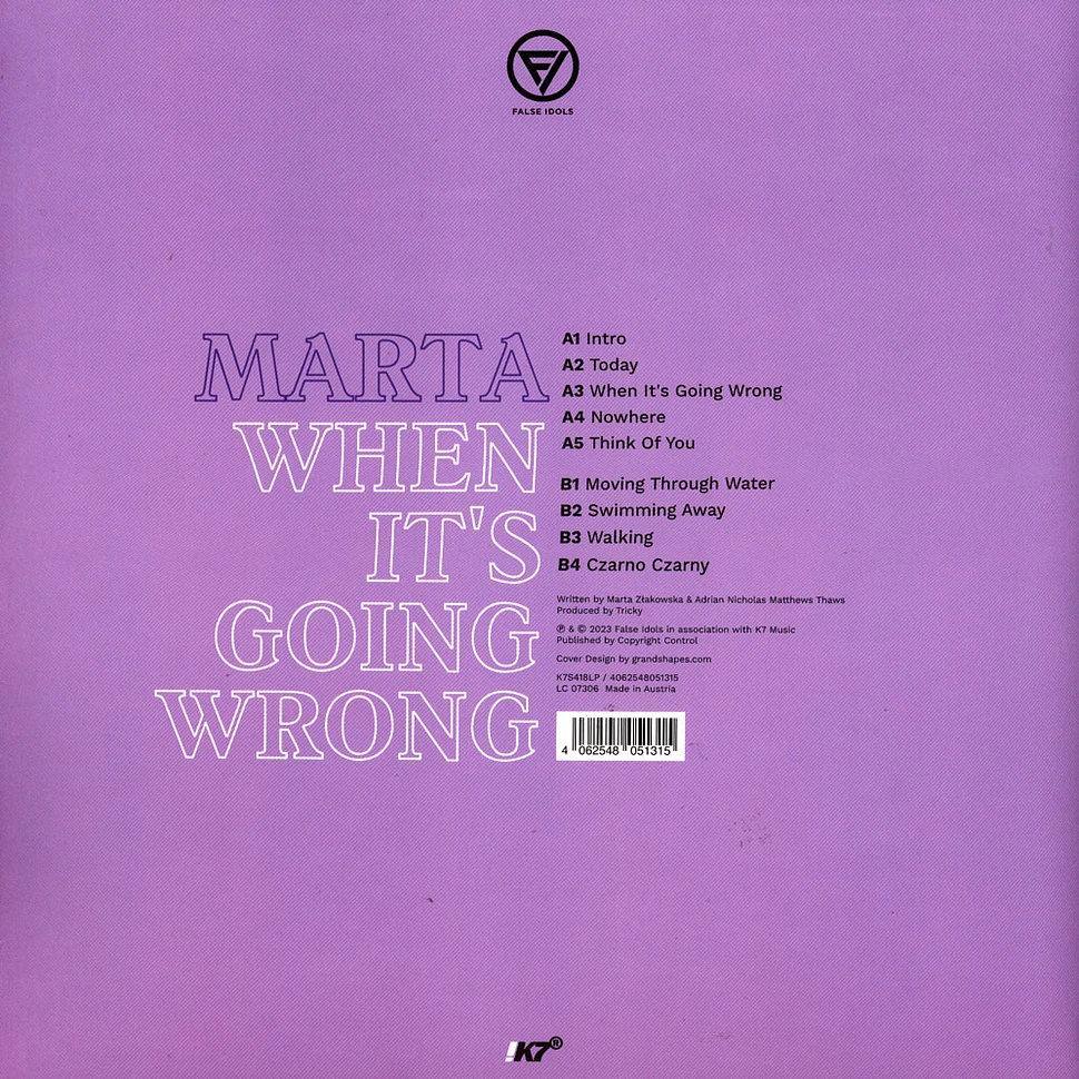 Marta - When It's Going Wrong (Prod. by Tricky)