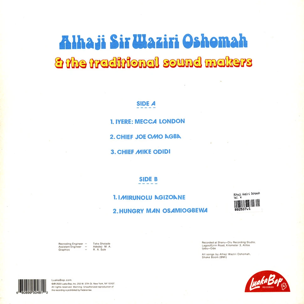 Alhaji Waziri Oshomah - Vol. 4