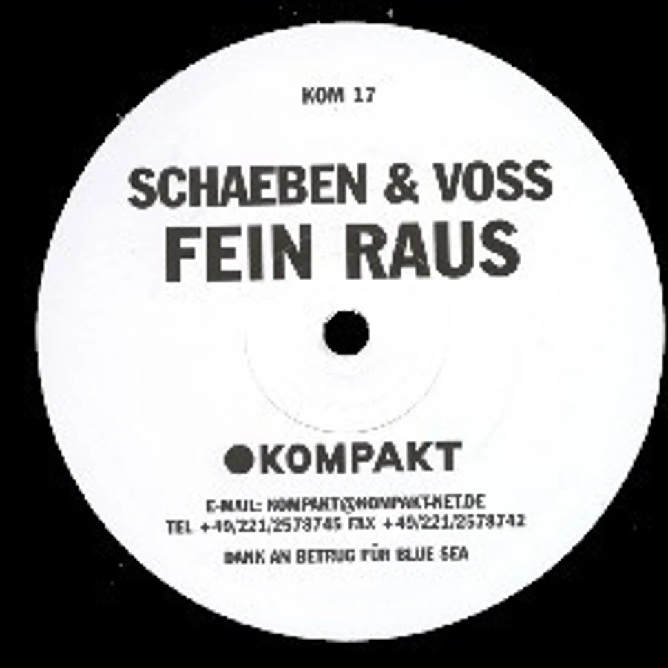 Schaeben & Voss - Fein Raus
