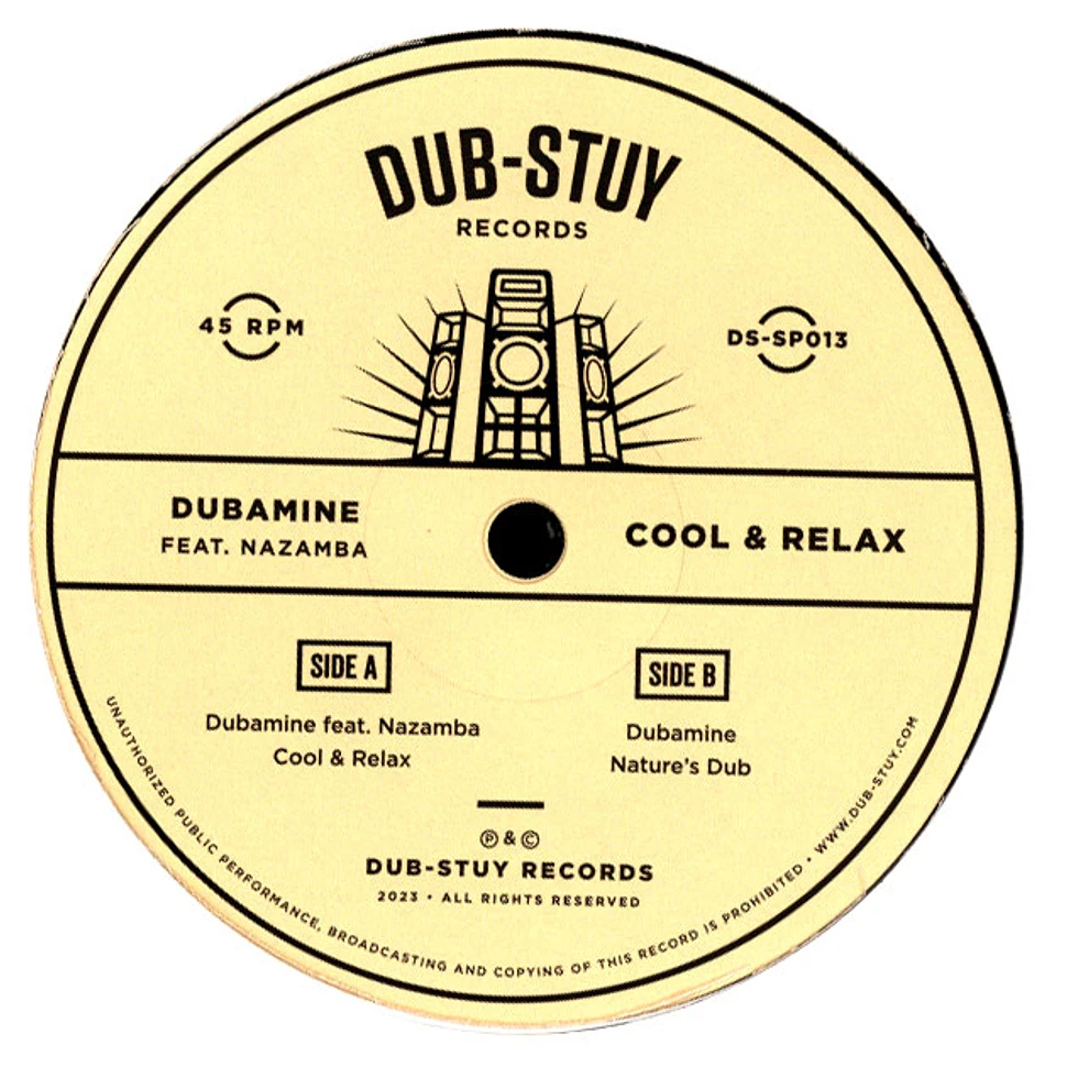 Dubamine Feat. Nazamba - Cool & Relax