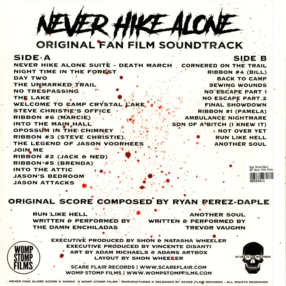 Ryan Perez-Daple - OST Never Hike Alone Black & White Marbled Vinyl Edition