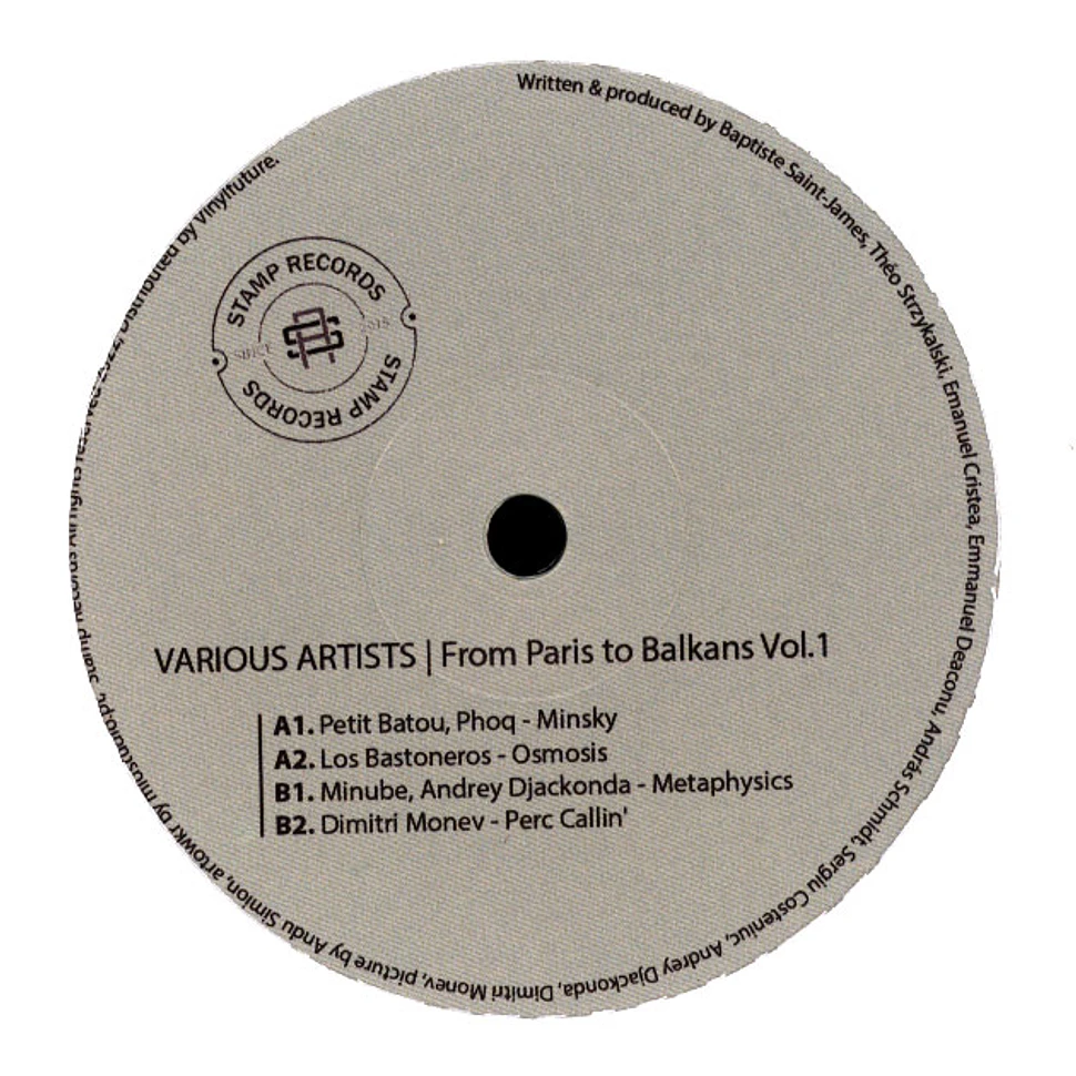 V.A. - From Paris To Balkans Volume 1