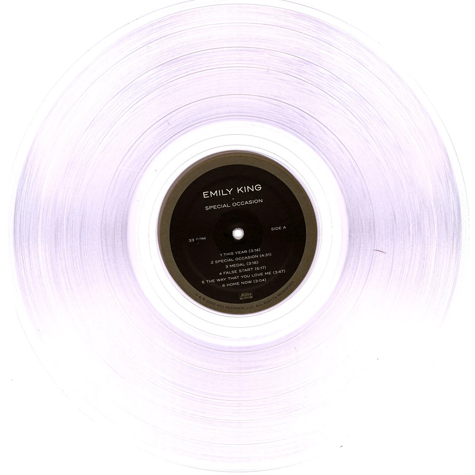 Emily King - Special Occasion Clear Colored Vinyl Edition