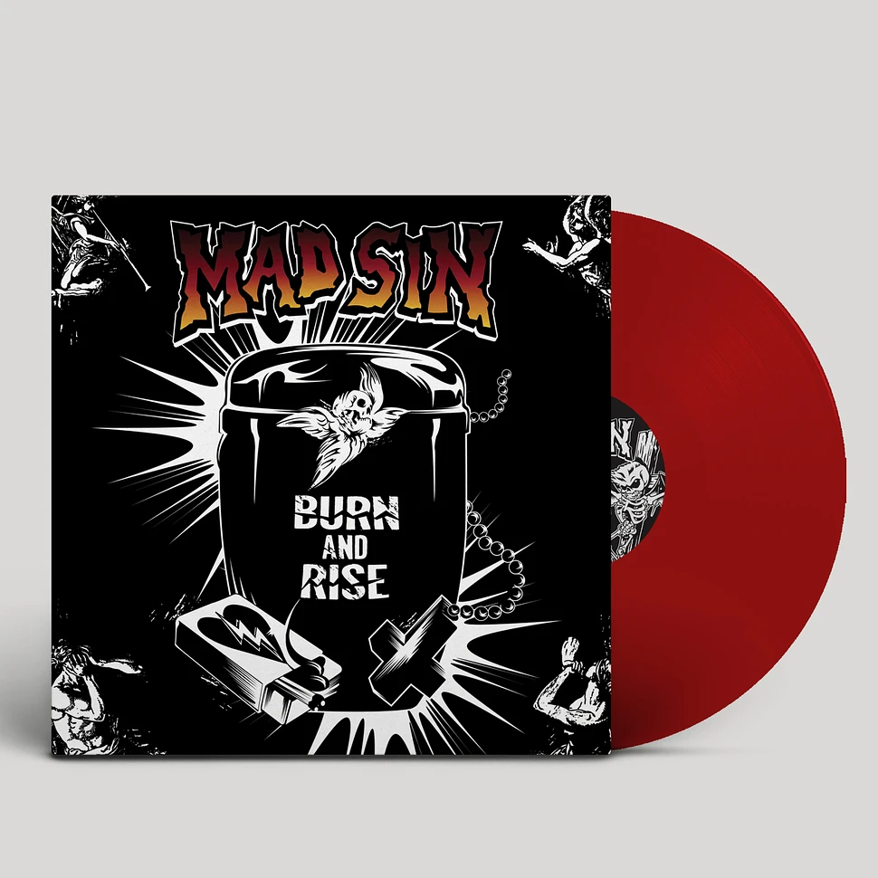 Mad Sin - Burn And Rise Transparent Red Edition
