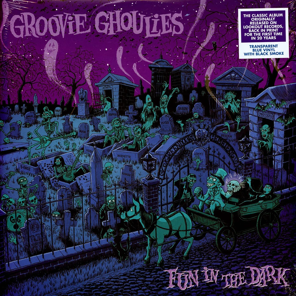 Groovie Ghoulies - Fun In The Dark Blue Vinyl Edtion