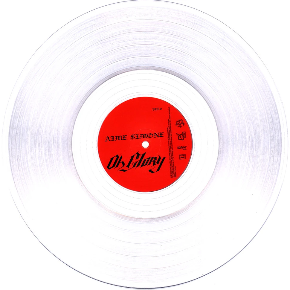 Aime Simone - Oh Glory Crystal Clear Vinyl Edition