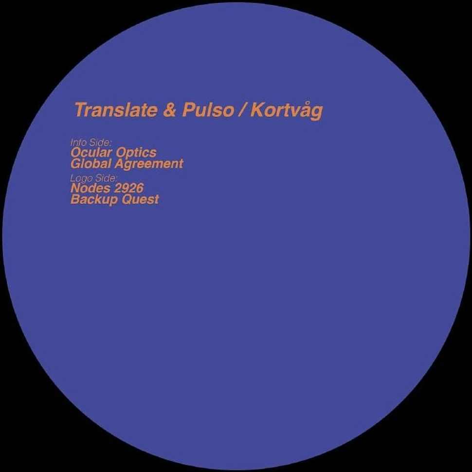 Pulso & Translate - Kortvåg