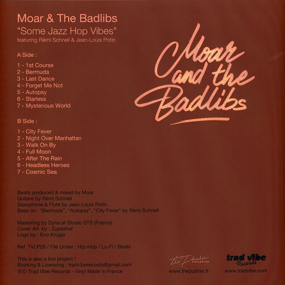 Moar & The Badlibs - Some Jazz Hop Vibes