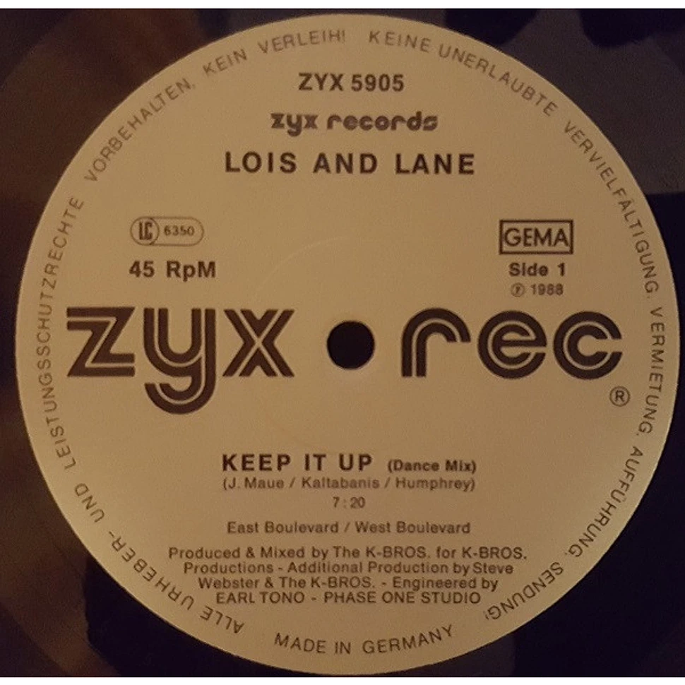Lois And Lane - Keep It Up