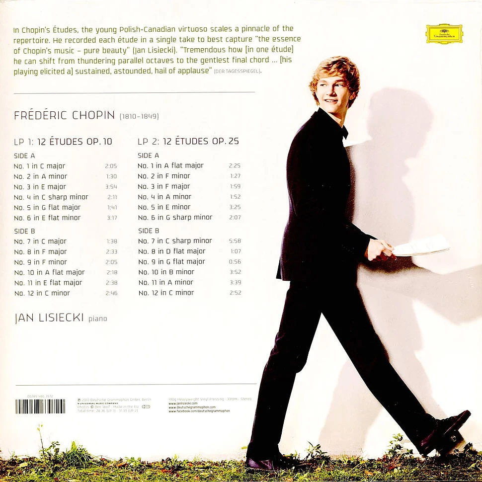 Jan Lisiecki - Chopin Etudes