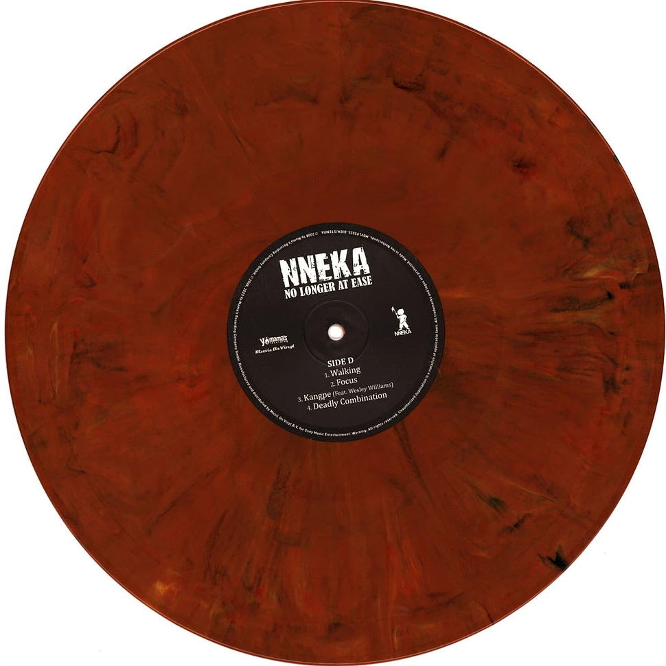 Nneka - No Longer At Ease Orange Marbled Vinyl Edition