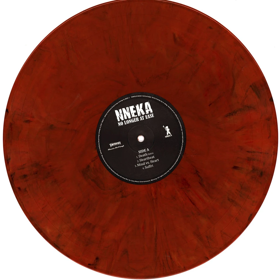 Nneka - No Longer At Ease Orange Marbled Vinyl Edition