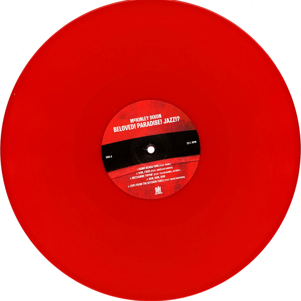 McKinley Dixon - Beloved! Paradise! Jazz!? HHV Exclusive Red Vinyl Edition