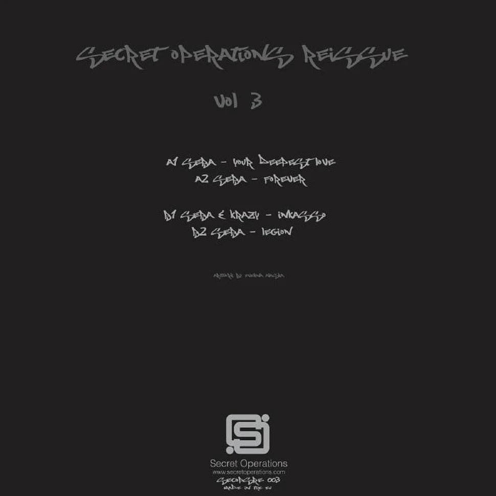Seba - Secret Operations Reissue Vol. 3
