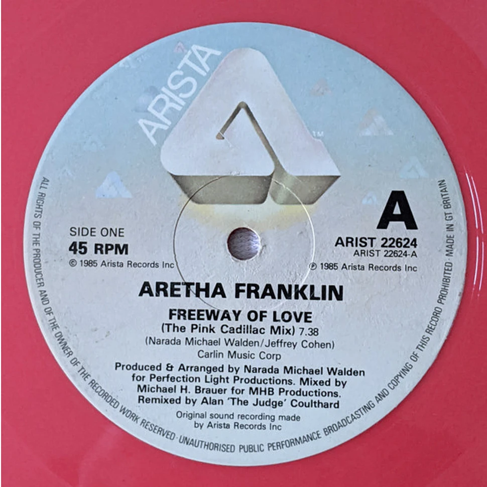 Aretha Franklin - Freeway Of Love (The Pink Cadillac Mix)