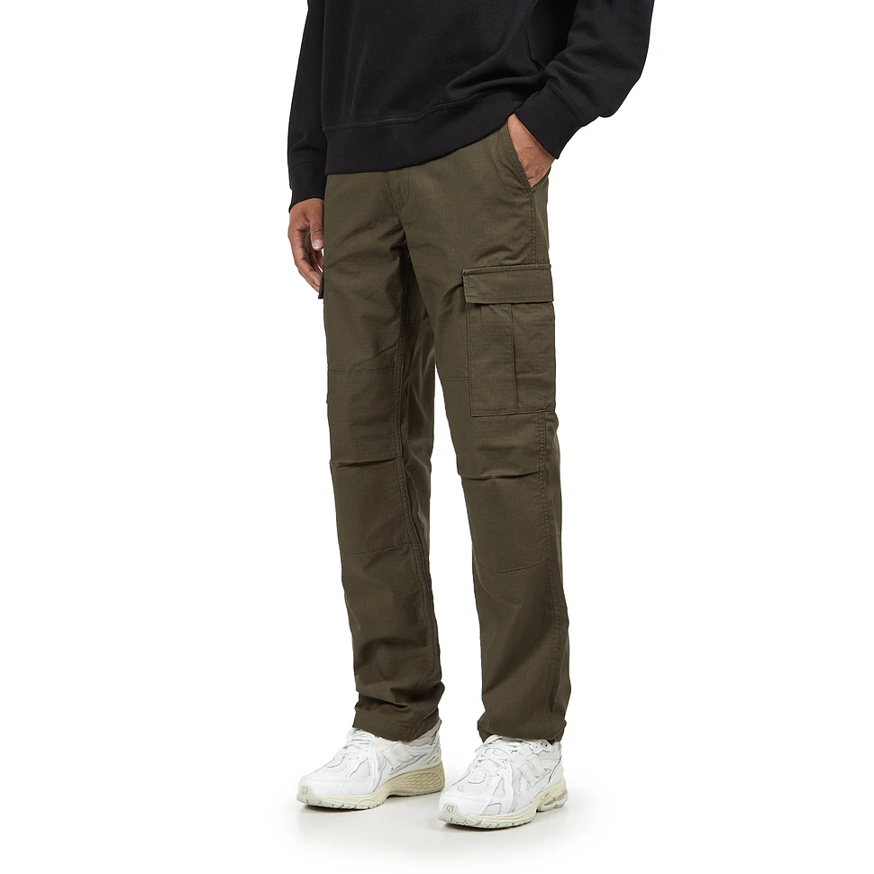 Carhartt WIP Aviation Cargo Pants - Cypress Rinsed in Green for