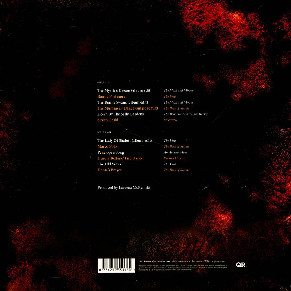 Loreena McKennitt - The Journey So Far The Best Transparent Red Vinyl Edition