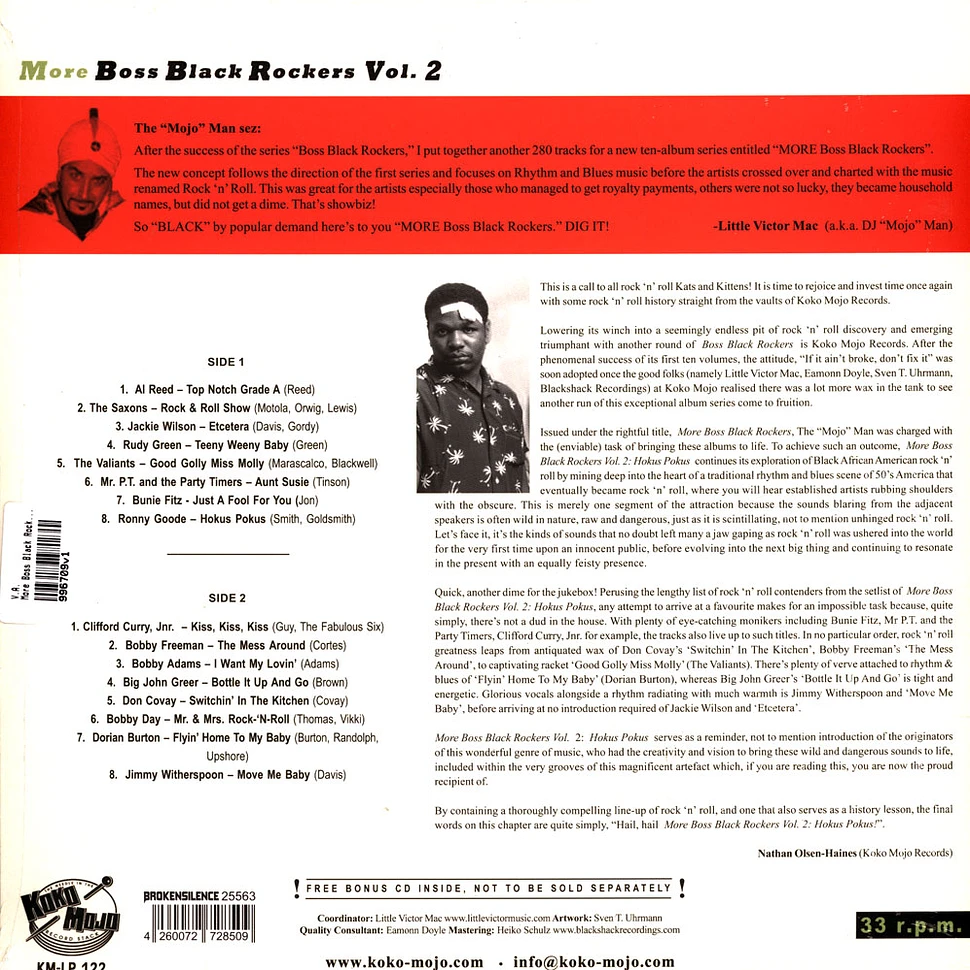 V.A. - More Boss Black Rockers Volume 2 Hokus Pokus