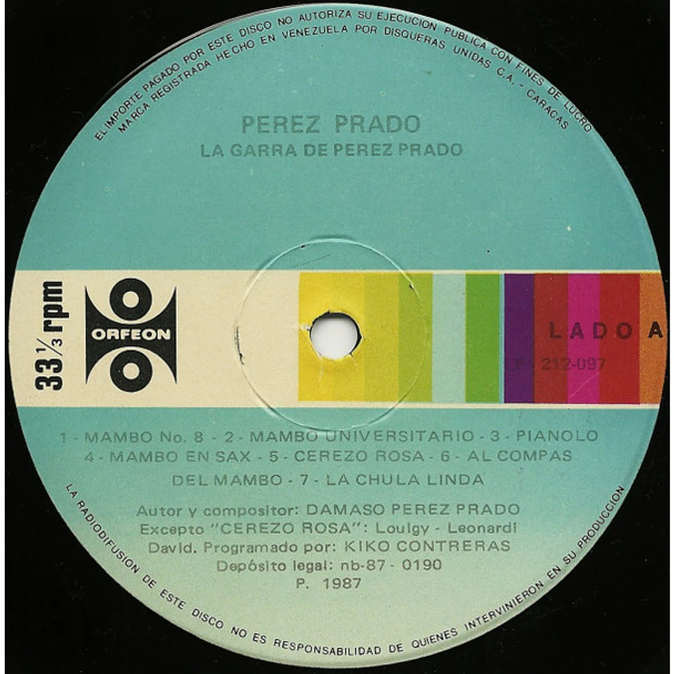 Perez Prado - La Garra De Pérez Prado