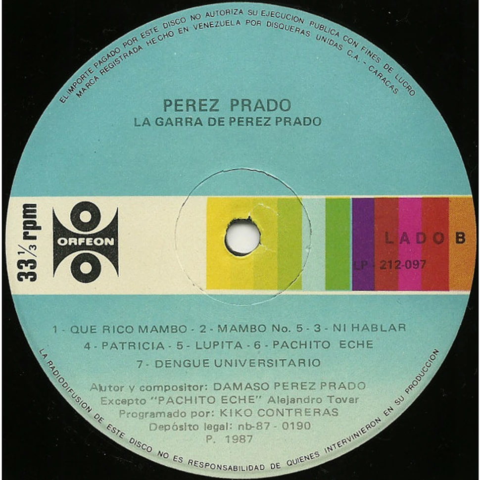 Perez Prado - La Garra De Pérez Prado