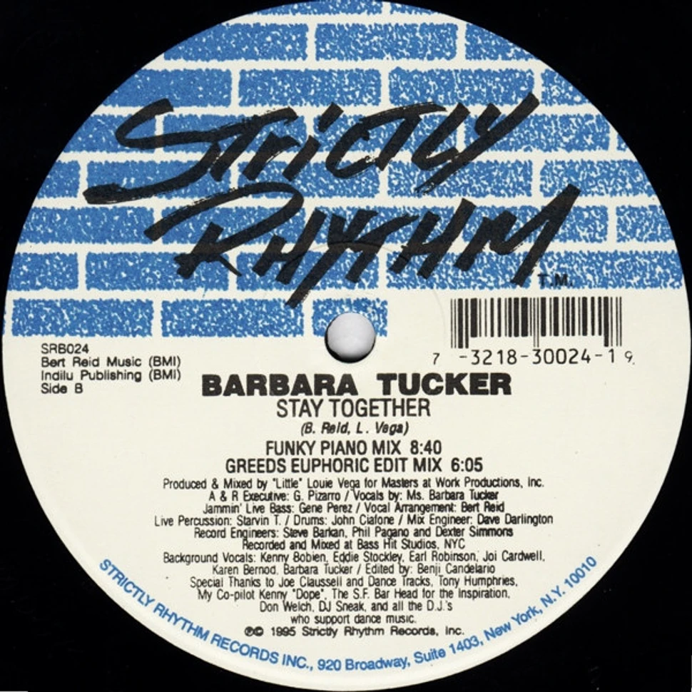 Barbara Tucker - Stay Together