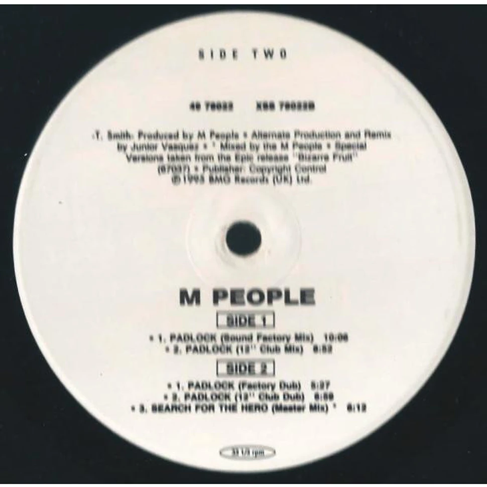 M People - Search For The Hero / Padlock - Vinyl 12