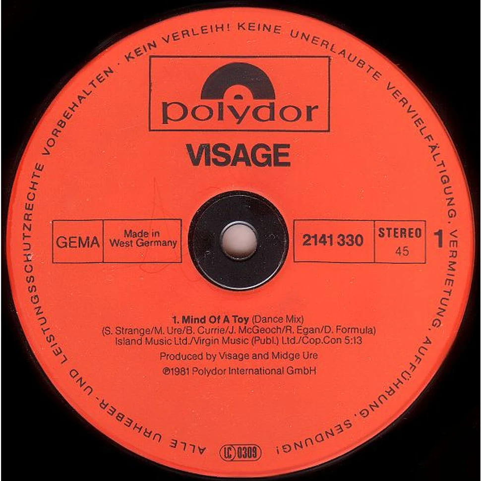 Visage - Mind Of A Toy