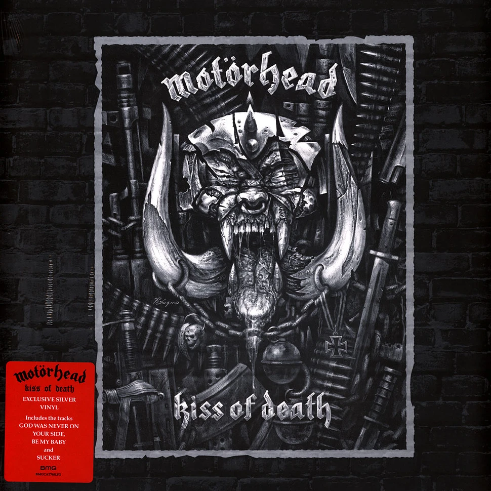 Motörhead - Kiss Of Death Limited Silver Vinyl Edition