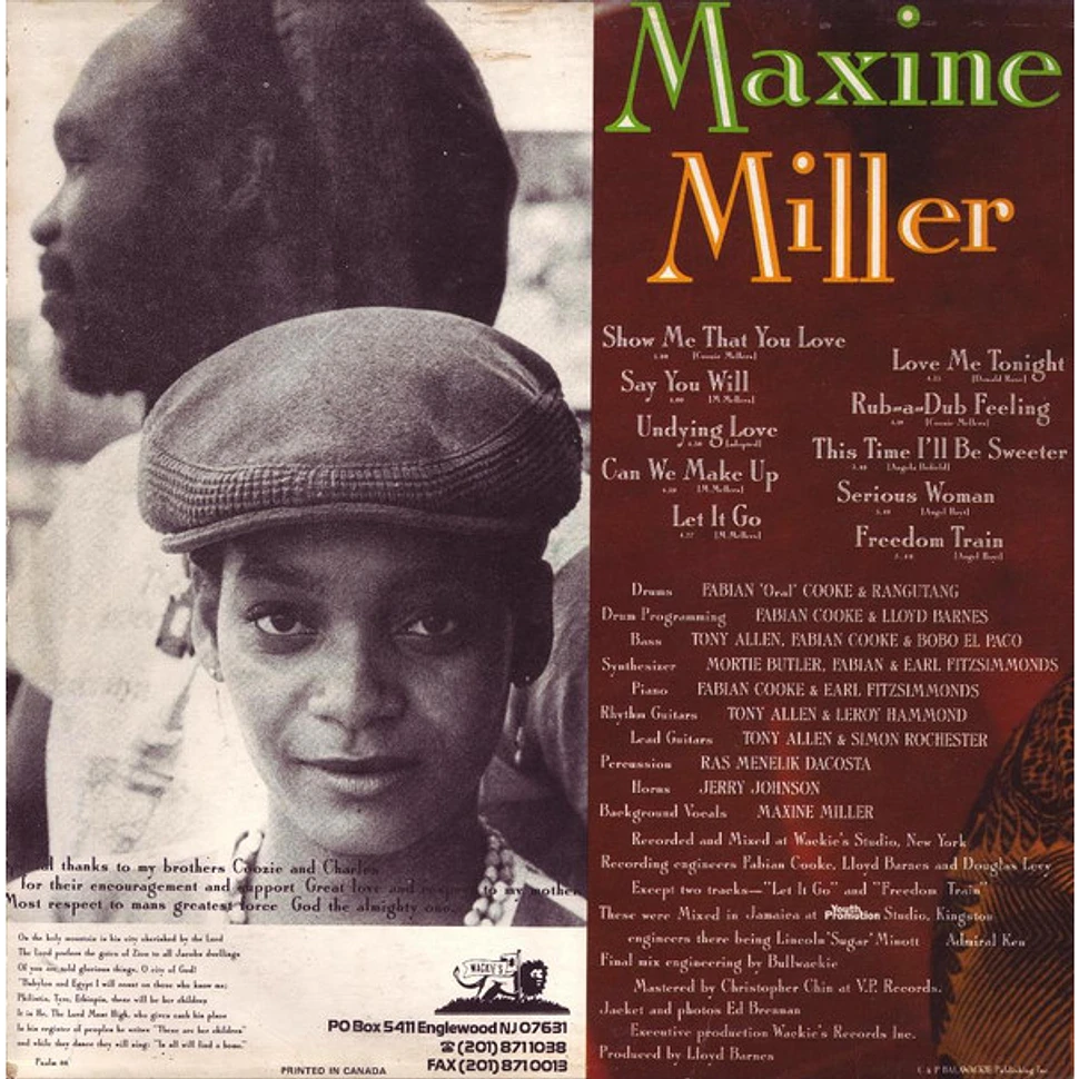 Maxine Miller - Show Me That You Love