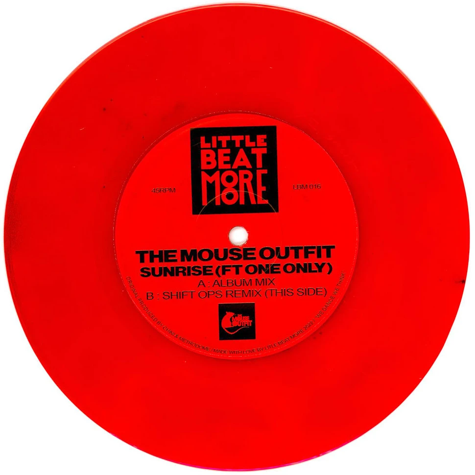 The Mouse Outfit - Sunrise Feat. One Only / Sunrise (Shift Ops Remix) Colored Vinyl Edition