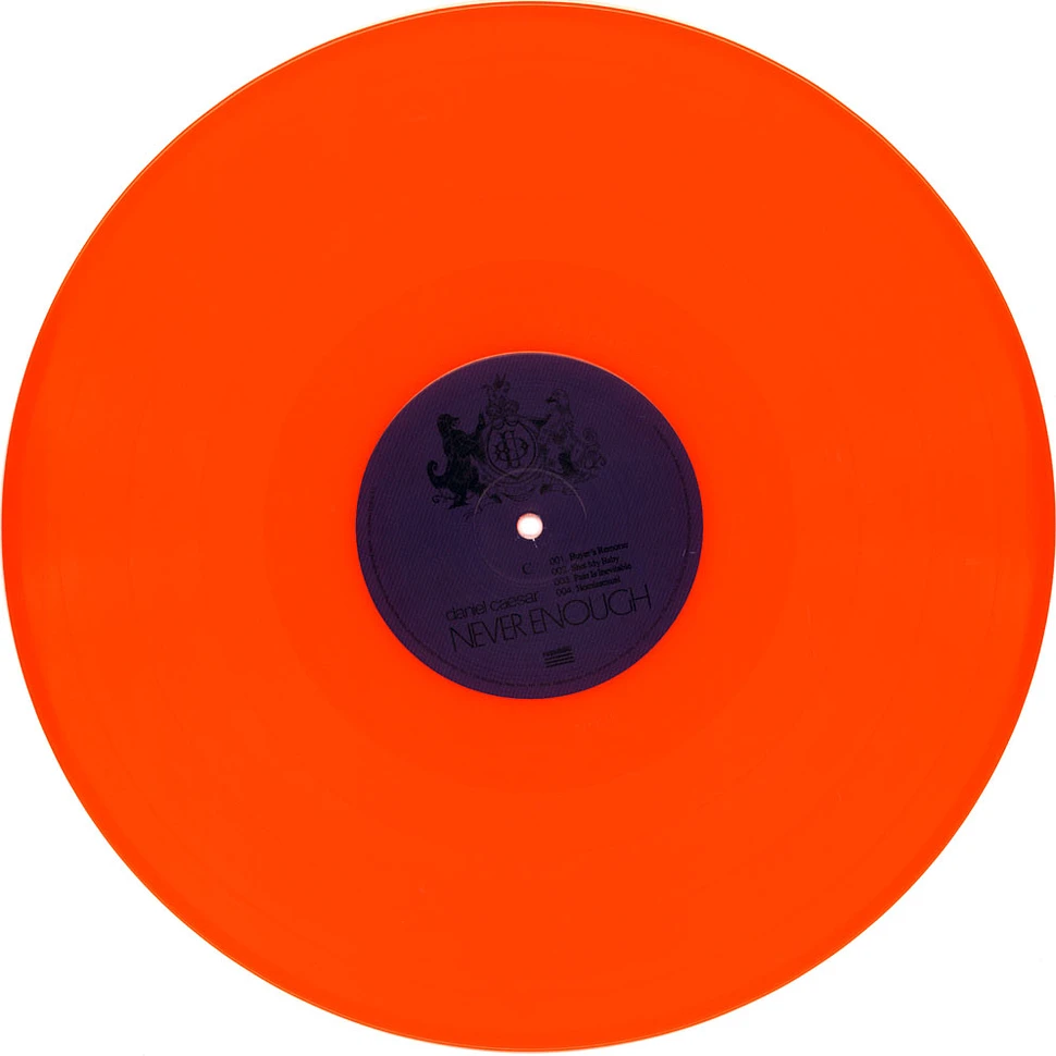 Daniel Caesar - Never Enough HHV GSA Exclusive Orange Vinyl Edition