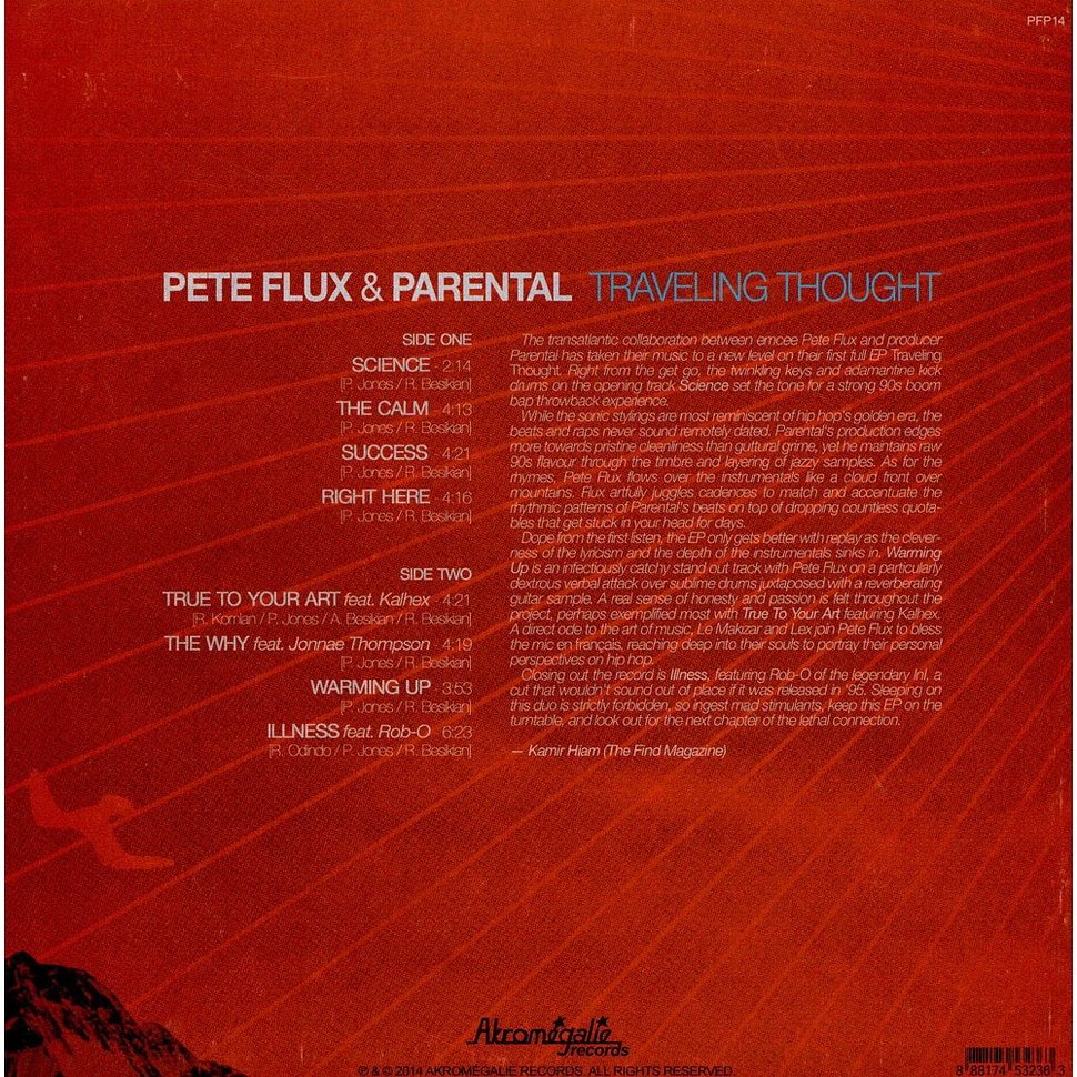 Pete Flux & Parental - Traveling Thought