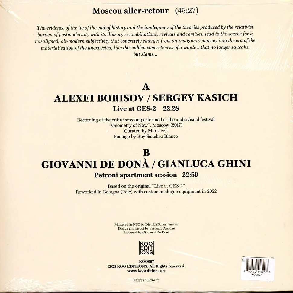 Alexei Borisov / Sergey Kasich / Giovanni De / Donà / Gianluca Ghini - Moscou Aller-Retour