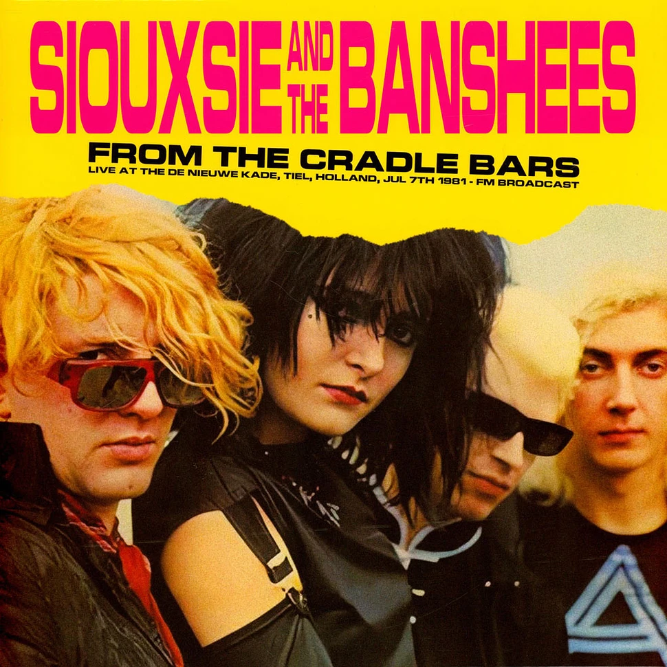 Siouxsie & The Banshees - From The Cradle Bars: Live At The De Nieuwe Kade Tiel 1981 Black Vinyl Edition
